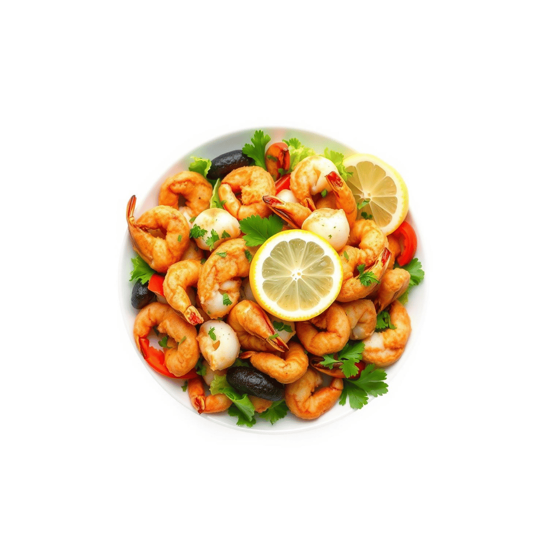 Meeresfrüchte Salat